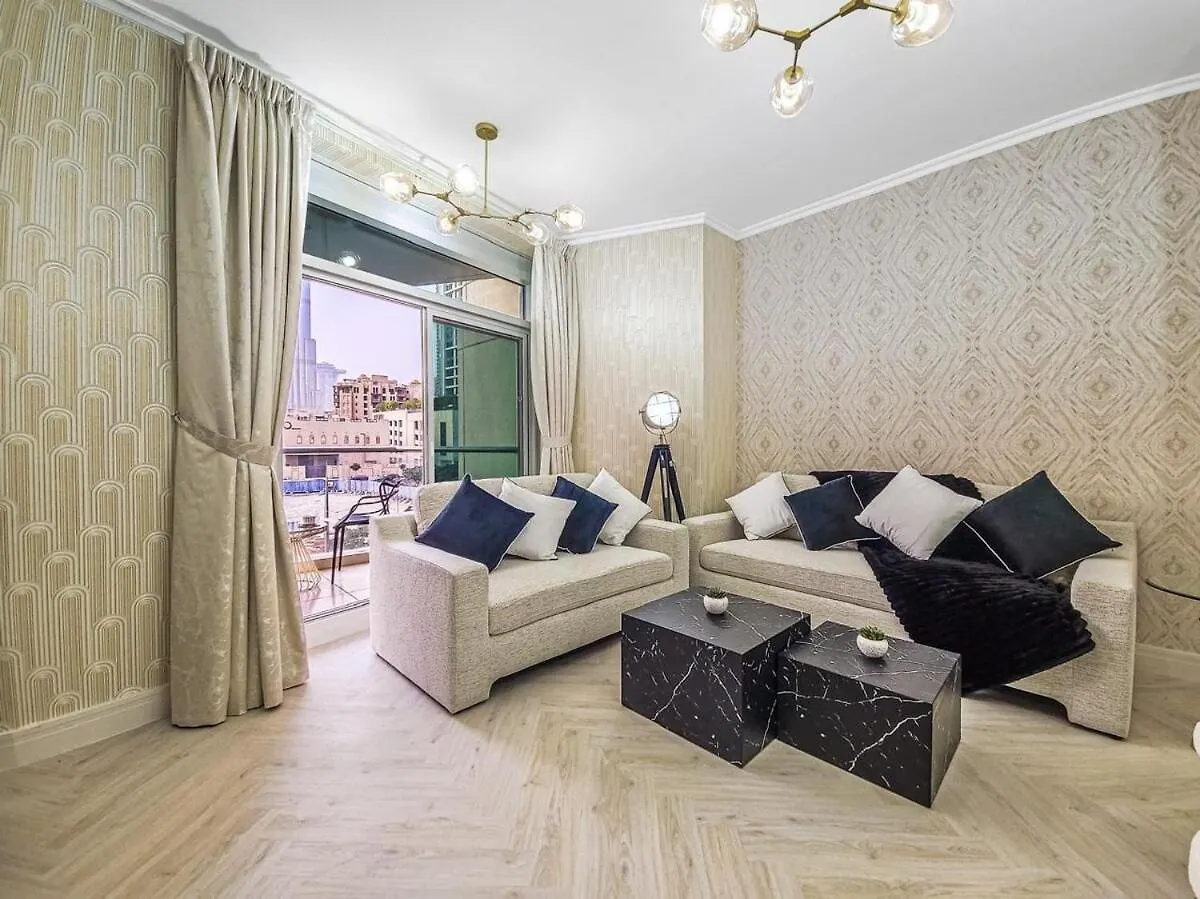 Luxury 2-Bed Condo Full Burj Khalifa Lights View! Dubai United Arab Emirates